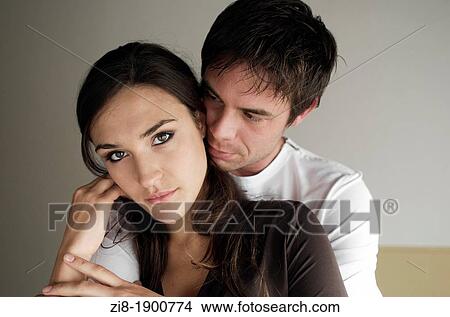 Picture - Young couple in love. Fotosearch