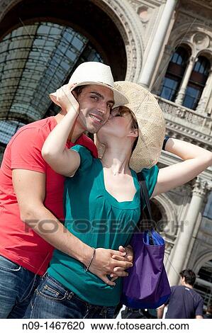 young couple in Milan View Large Photo Image Stock Image - young couple in Milan. Fotosearch