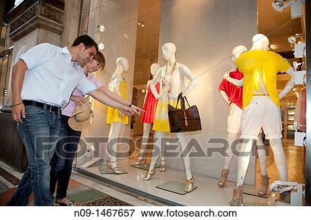 young couple in Milan View Large Photo Image Stock Photo - young couple in Milan. Fotosearch