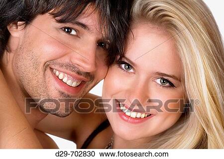 Stock Image - Young couple. Fotosearch