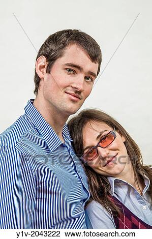 Stock Image - Young couple.. Fotosearch