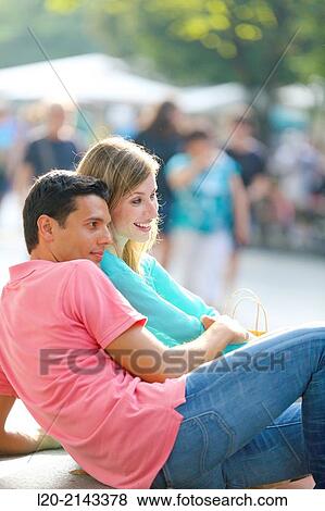 Young couple View Large Photo Image Stock Photo - Young couple. Fotosearch