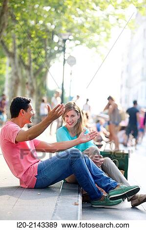 Stock Photo - Young couple. Fotosearch
