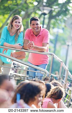 Stock Photo - Young couple. Fotosearch
