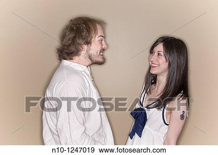Stock Photo - Young couple. Fotosearch