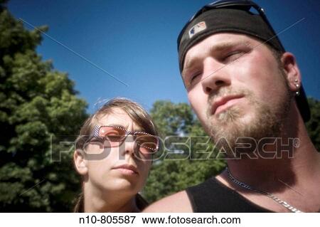 Stock Photo - Young couple.. Fotosearch