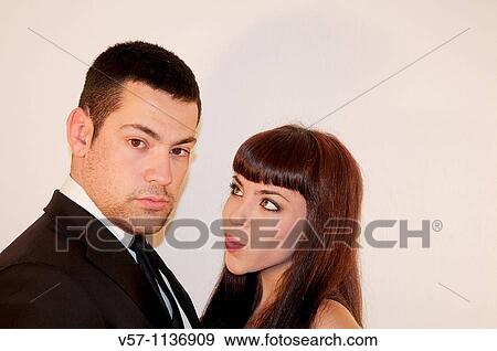 Stock Photo - Young couple. Fotosearch