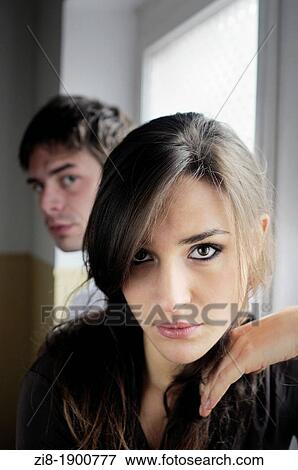 Stock Photo - Young couple. Fotosearch