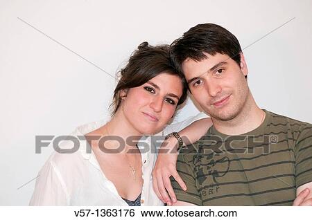 Young couple View Large Photo Image Stock Photograph - Young couple. Fotosearch