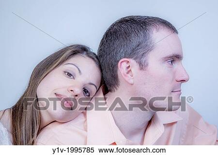 Stock Photography - Young couple.. Fotosearch