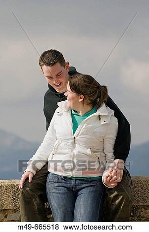 Young English couple in winter at Ronda, MBlaga, Spain View Large Photo Image Stock Photo - Young English couple in winter at Ronda, MBlaga, Spain. Fotosearch