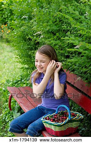 Young girl, food concept View Large Photo Image Stock Photo - Young girl, food concept. Fotosearch