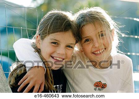 young girl friends View Large Photo Image Stock Image - young girl friends. Fotosearch
