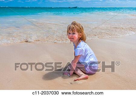 young girl on beach, Riu Palace, hotel, Punta Cana, Dominican Republic, Caribbean View Large Photo Image Stock Image - young girl on beach, Riu Palace, hotel, Punta Cana, Dominican Republic, Caribbean. Fotosearch