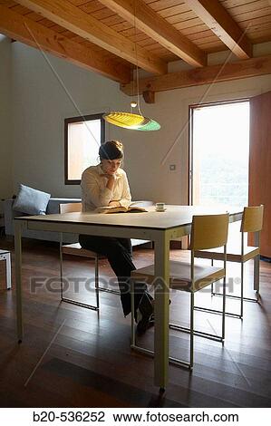 Stock Image - Young girl relaxing in a Villa at Aranzazu, Aizkorri Natural Park, near Oati. Gipuzkoa, Basque Country, Spain. Fotosearch