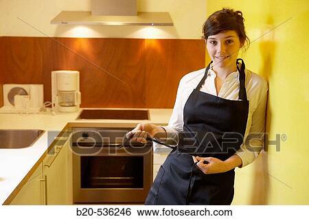 Stock Photograph - Young girl relaxing in a Villa at Aranzazu, Aizkorri Natural Park, near Oati. Gipuzkoa, Basque Country, Spain. Fotosearch
