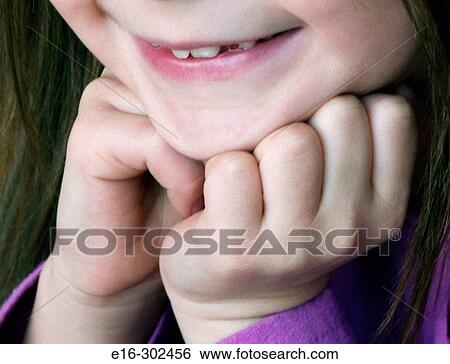 young girl smiling View Large Photo Image Stock Photograph - young girl smiling. Fotosearch