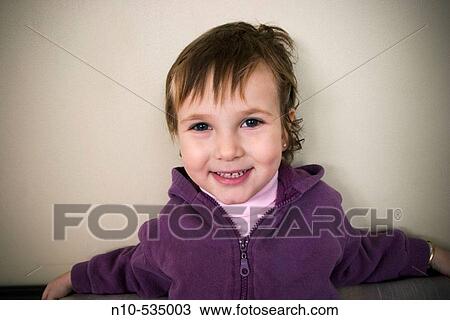 Stock Image - Young girl. Fotosearch