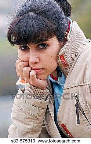 Young girl View Large Photo Image Stock Photo - Young girl. Fotosearch