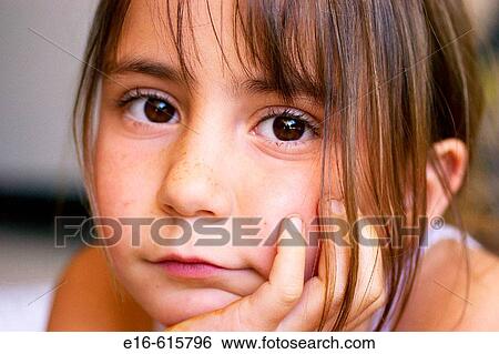 Stock Photograph - young girl. Fotosearch