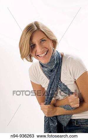 Young girl with short hair blonde laughing very happy. View Large Photo Image Stock Image - Young girl with short hair blonde laughing very happy.. Fotosearch