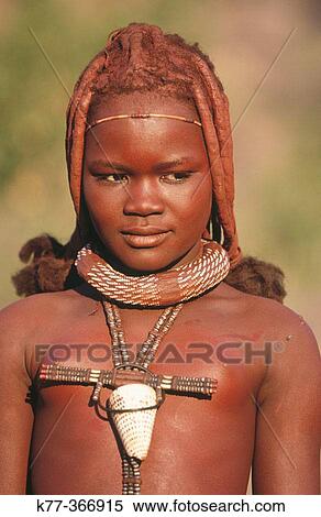 Young himba wife. Kaokoveld. Namibia. View Large Photo Image Stock Photography - Young himba wife. Kaokoveld. Namibia.. Fotosearch