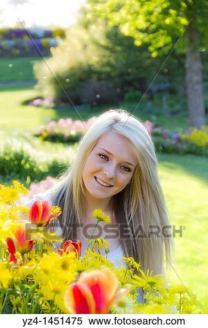 Young lady at the park View Large Photo Image Stock Photography - Young lady at the park. Fotosearch