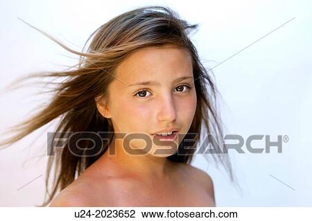 Stock Image - Young Lady.. Fotosearch