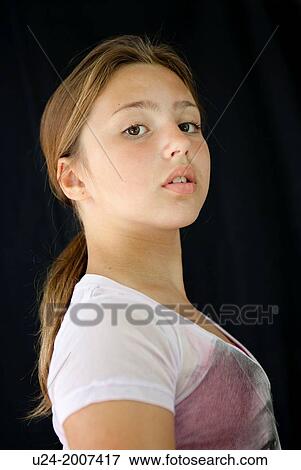 Stock Photo - Young Lady.. Fotosearch