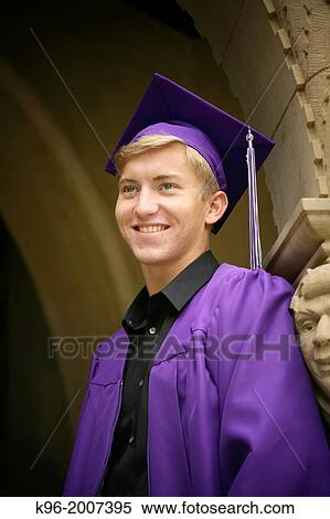 young male graduate View Large Photo Image Stock Photography - young male graduate. Fotosearch