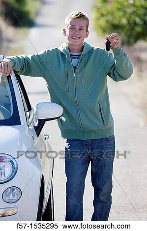 Young male learner driver View Large Photo Image Stock Photography - Young male learner driver. Fotosearch