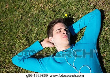 Young man having fun View Large Photo Image Stock Photo - Young man having fun. Fotosearch