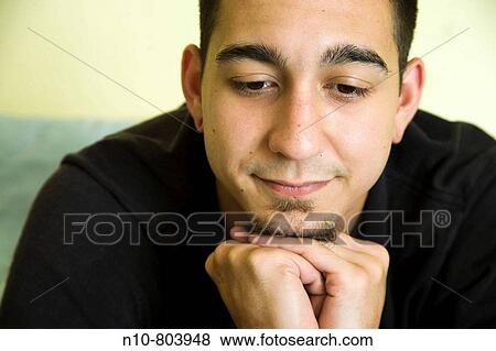 Young man posing. View Large Photo Image Stock Photo - Young man posing.. Fotosearch