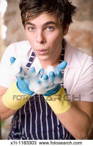 Stock Image - Young man.. Fotosearch