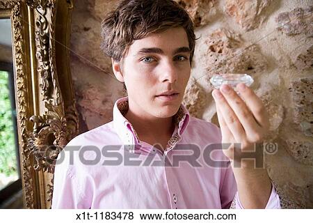 Young man. View Large Photo Image Stock Photo - Young man.. Fotosearch