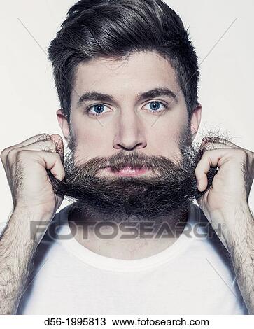 young man with beard View Large Photo Image Stock Image - young man with beard. Fotosearch