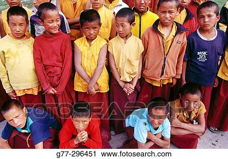 Young monks in Matho Monastery. Ladakh. Jammu and Kashmir, India View Large Photo Image Stock Image - Young monks in Matho Monastery. Ladakh. Jammu and Kashmir, India. Fotosearch