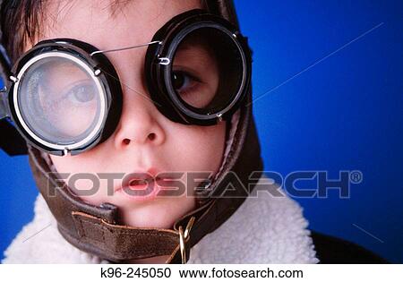 Young Pilot View Large Photo Image Stock Image - Young Pilot. Fotosearch