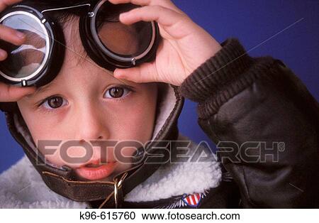 Young Pilot with Goggles View Large Photo Image Stock Image - Young Pilot with Goggles. Fotosearch