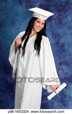 Young posing for graduation pictures View Large Photo Image Picture - Young posing for graduation pictures. Fotosearch