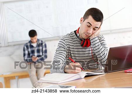 Young student View Large Photo Image Stock Photo - Young student. Fotosearch