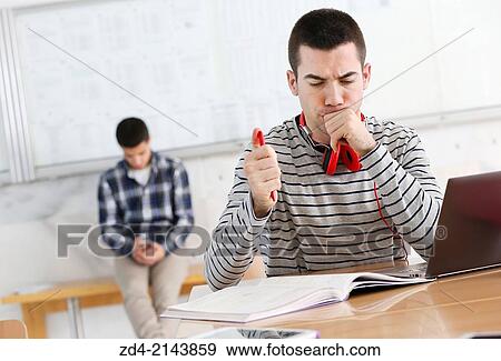 Young student View Large Photo Image Stock Photo - Young student. Fotosearch