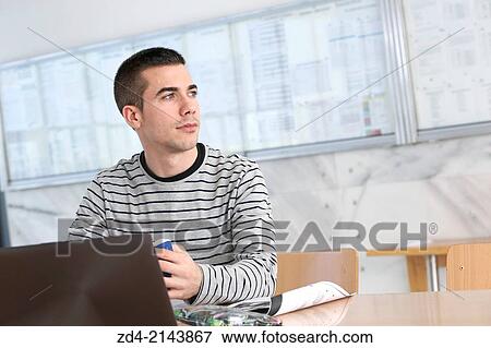 Young student View Large Photo Image Stock Photo - Young student. Fotosearch