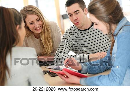 Young students at campus View Large Photo Image Stock Image - Young students at campus. Fotosearch