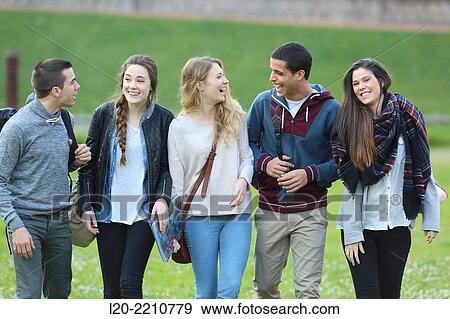 Young students at campus View Large Photo Image Stock Photo - Young students at campus. Fotosearch