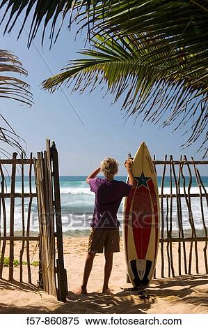 Young Surfer in Hikkaduwa, Sri Lanka View Large Photo Image Stock Photography - Young Surfer in Hikkaduwa, Sri Lanka. Fotosearch