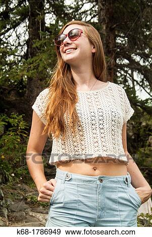 young woman, 20 years old View Large Photo Image Stock Photo - young woman, 20 years old. Fotosearch