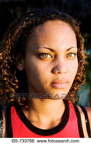 Stock Photograph - Young woman 20s, Cuba. Fotosearch