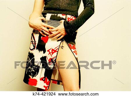 young woman in sheer top View Large Photo Image Picture - young woman in sheer top. Fotosearch