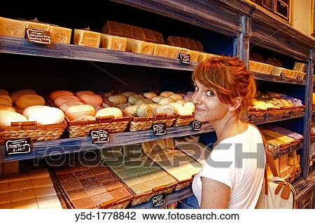 young woman in shop with famous soaps from Marseille, Marseille, France, Bouches-du-Rhone, Provence- Alpes-Cote d? Azur View Large Photo Image Stock Image - young woman in shop with famous soaps from Marseille, Marseille, France, Bouches-du-Rhone, Provence- Alpes-Cote d? Azur. Fotosearch